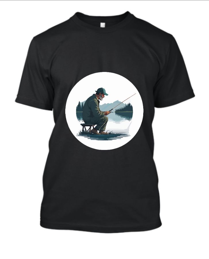 Travel Men T Shirt Black - Front