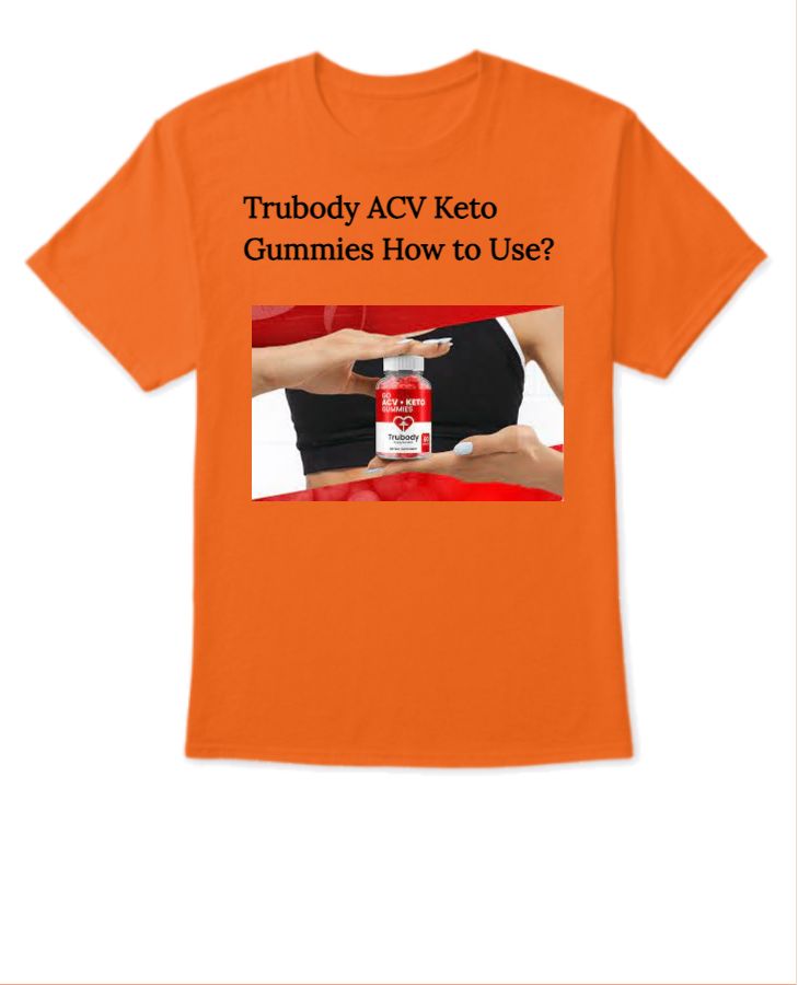 Trubody ACV Keto Gummies How to Use? - Front