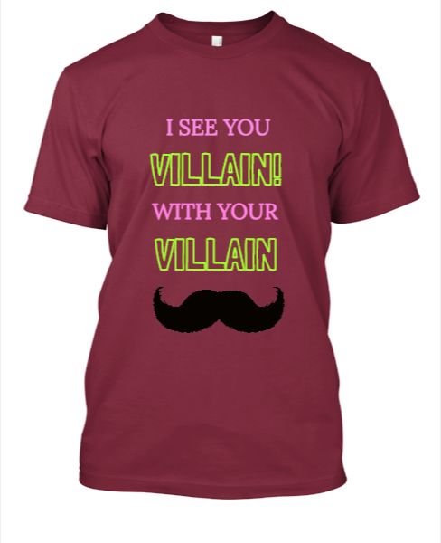 VILLAIN MUSTACHE - Front