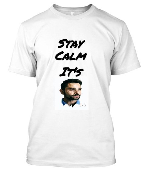 Virat Kohli Tshirt - Front