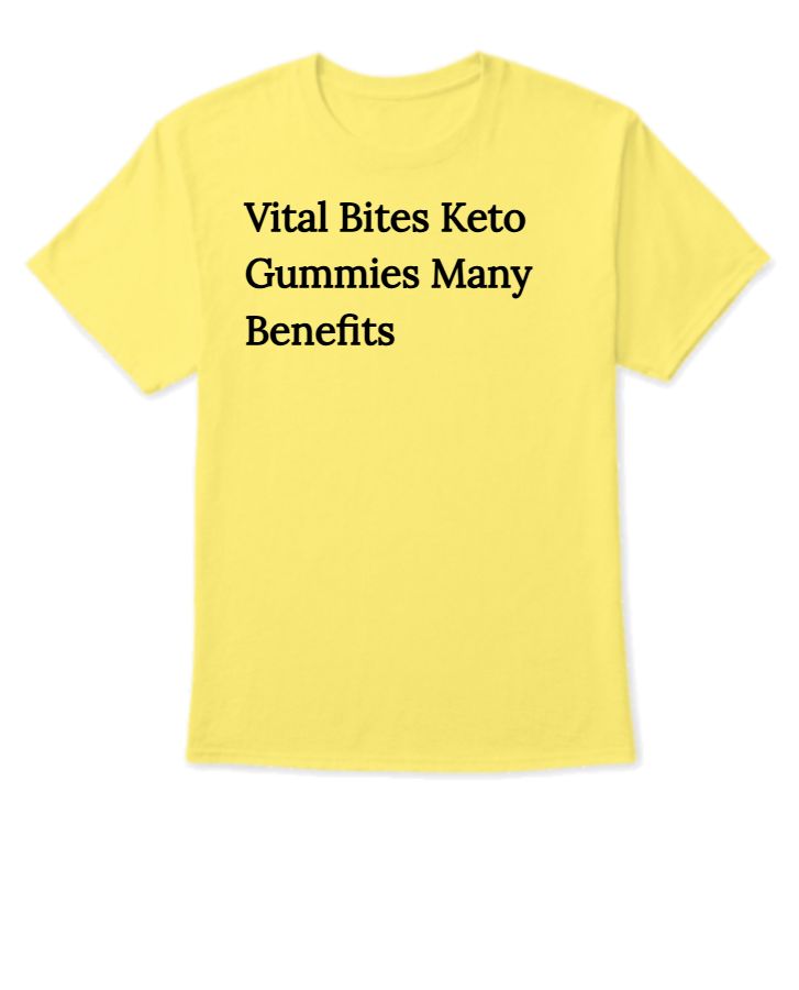 Vital Bites Keto Gummies Many Benefits - Front