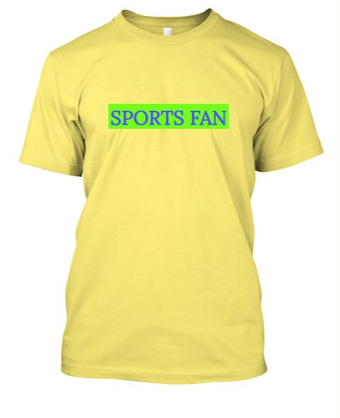 YELLOW T-SHIRT  - Front