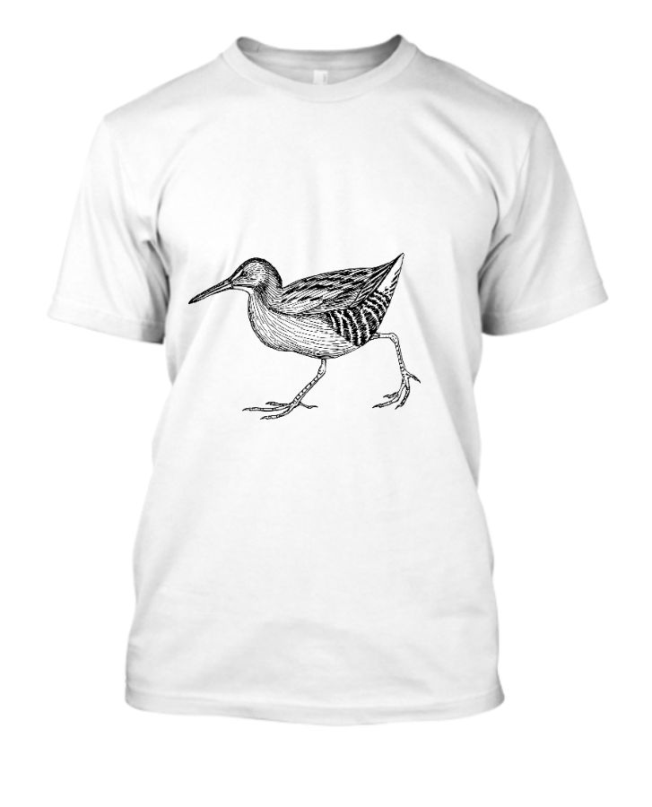 White Half t-shirt - Front