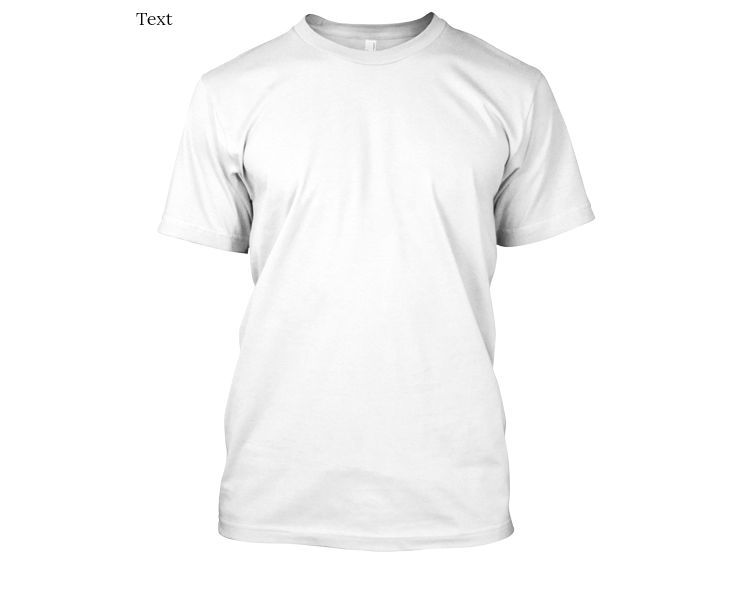 White t-shirt  - Front