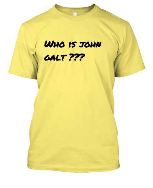 Who is john galt ??? - Front