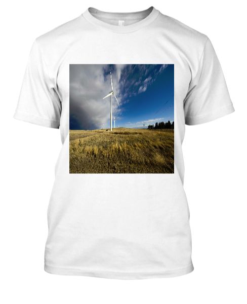 Wind Mill Short Sleeve Mens T-Shirt - Front