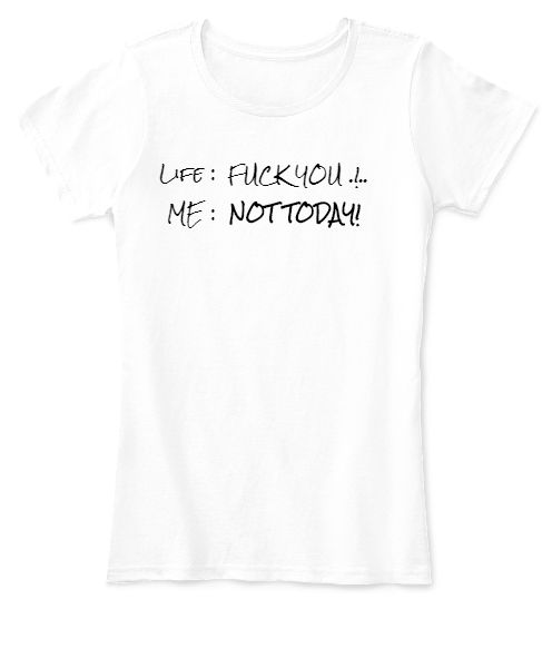 Women's Tee with GOT quote - Front