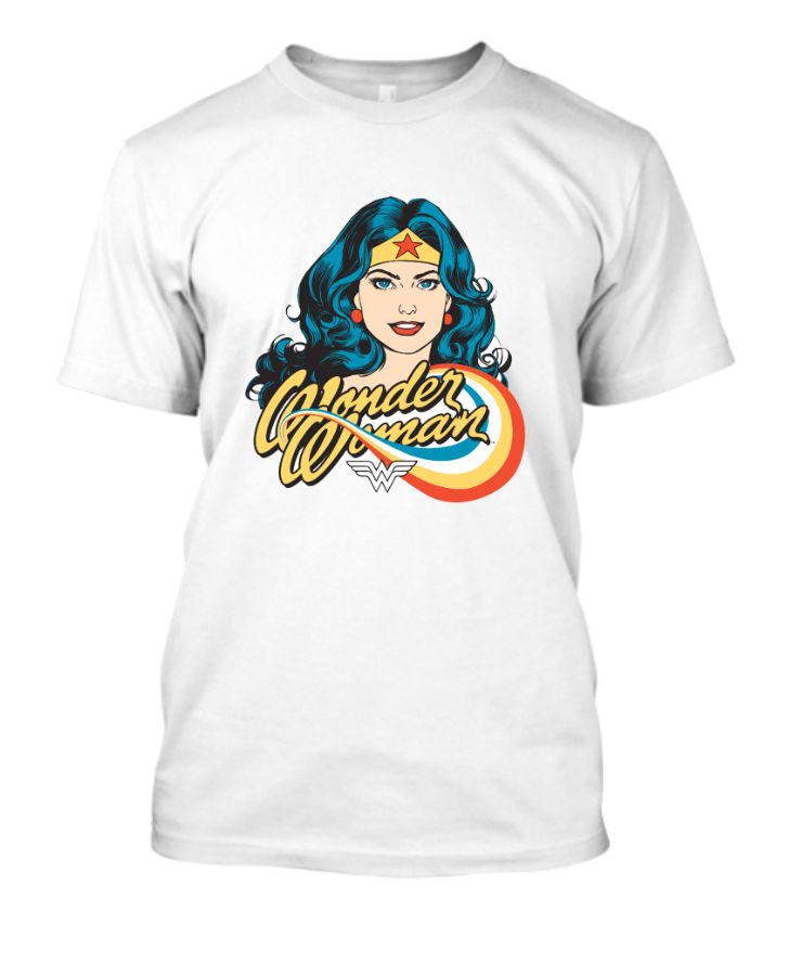 Wonder Women Printed Half Sleeve T-Shirt - Front