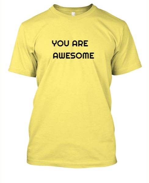 YOU ARE AWESOME - Front
