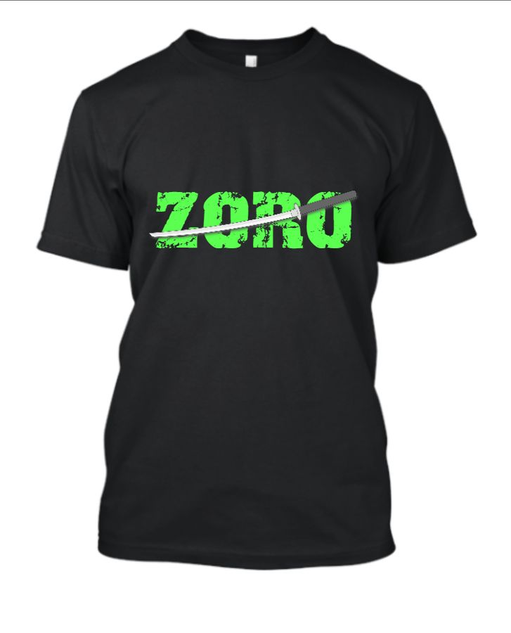 Zoro with Katana T-shirt. - Front