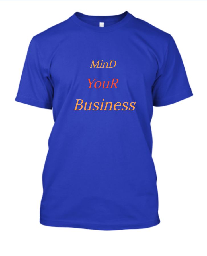 MIND YOUR BUSINESS - Front