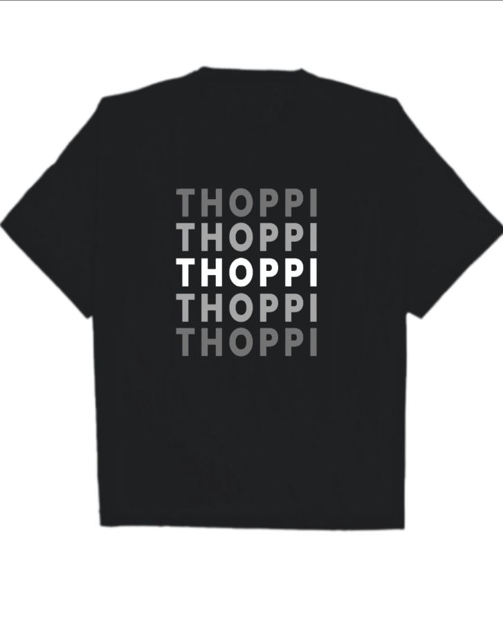 Mrz_Thoppi Oversized T-Shirts - Front