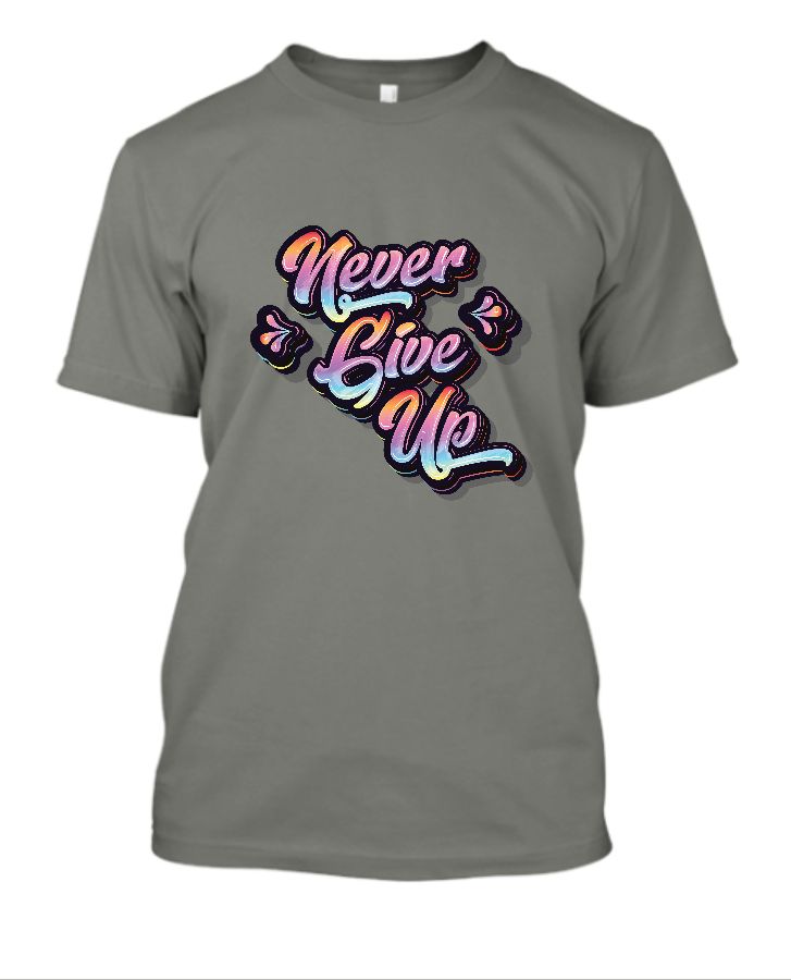 Never Give Up - Front