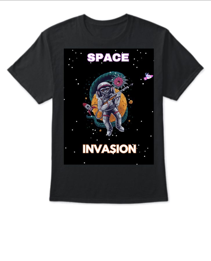 Space Monkey T-Shirt - Front
