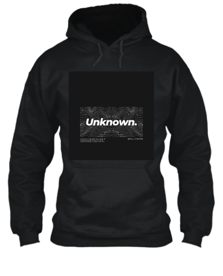 aesthetic black hoodie - Front