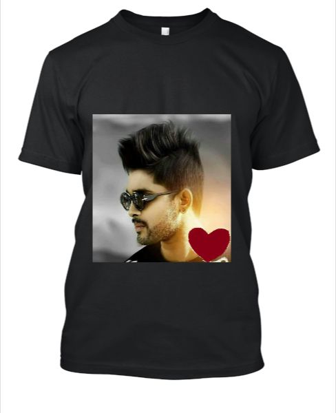 allu arjun t-shirt - Front