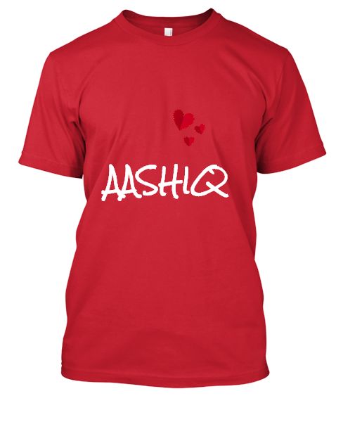 Printed Name T-Shirt Round Neck - Front