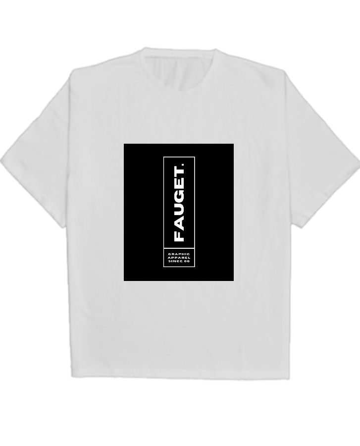 oversized anime t-shirt - Front