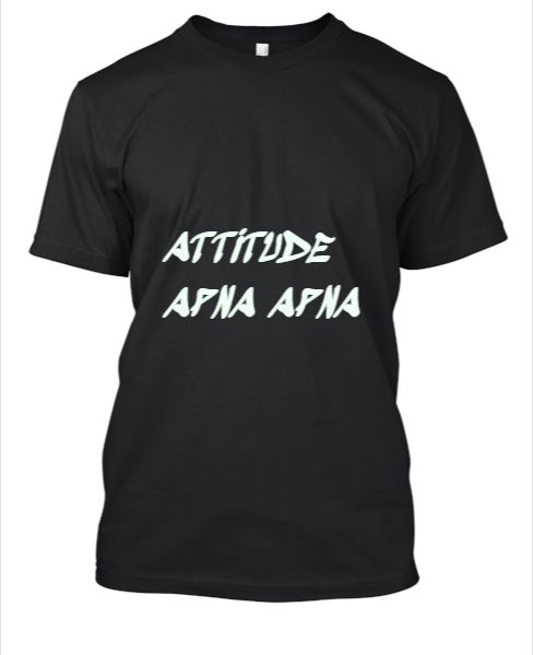 ATTITUDE T-SHIRT - Front