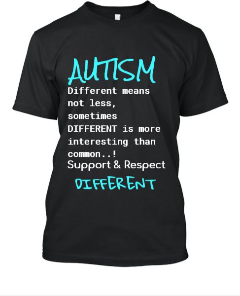 autism tshirt - Front