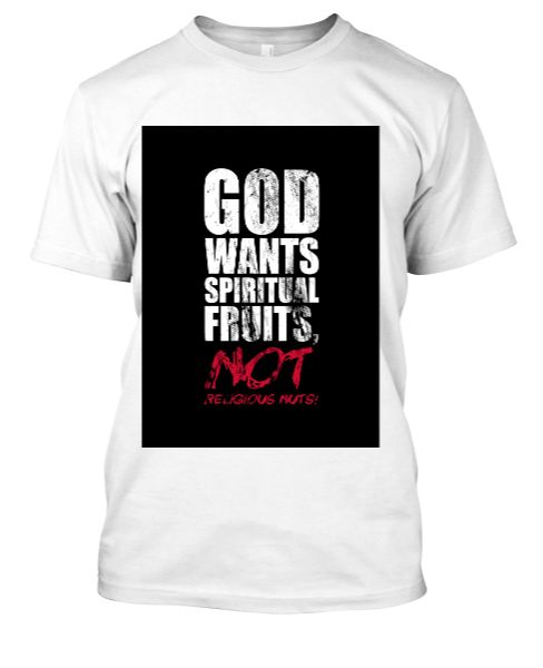 Christian T-shirts cotton round neck - Front