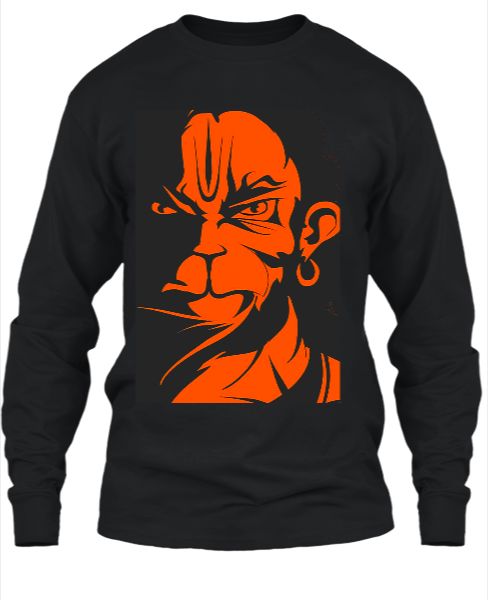 bajrang full sleeve t-shirt - Front