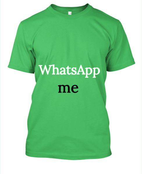 best t-shirts for whatsapp lovers and others - Front