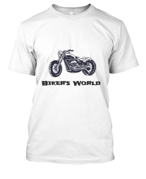 biker_t shirt for men - Front