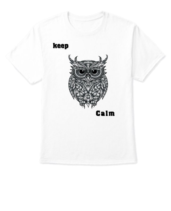 bird face good looking t shirt - Front