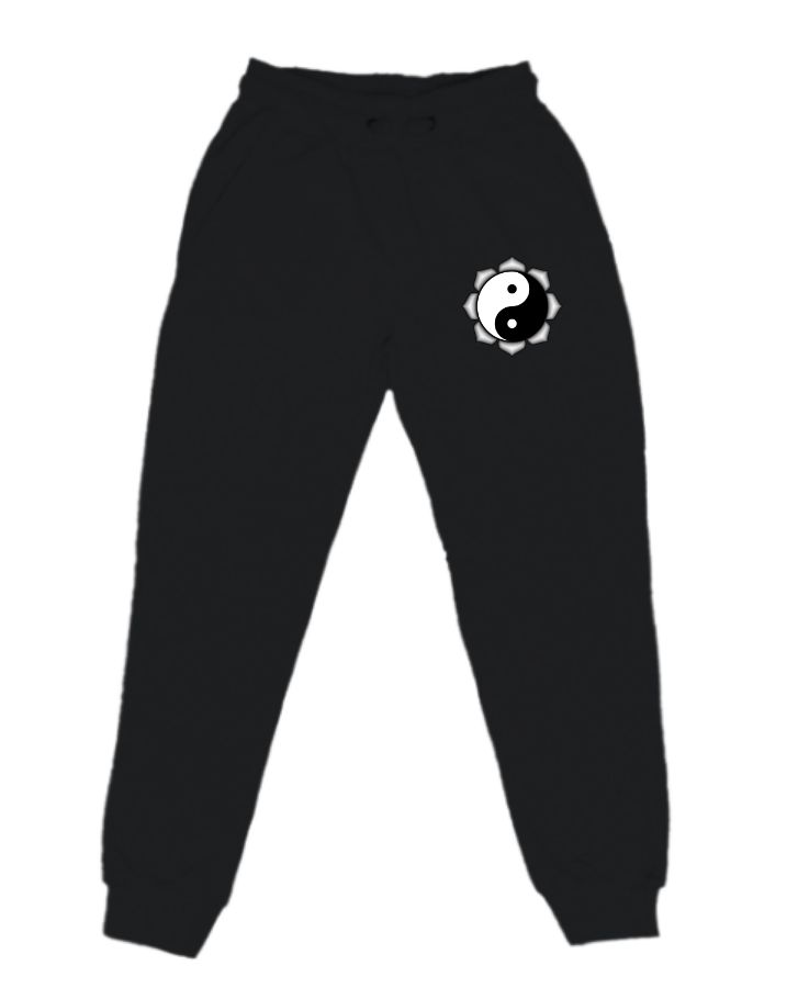 black colour jogger - Front