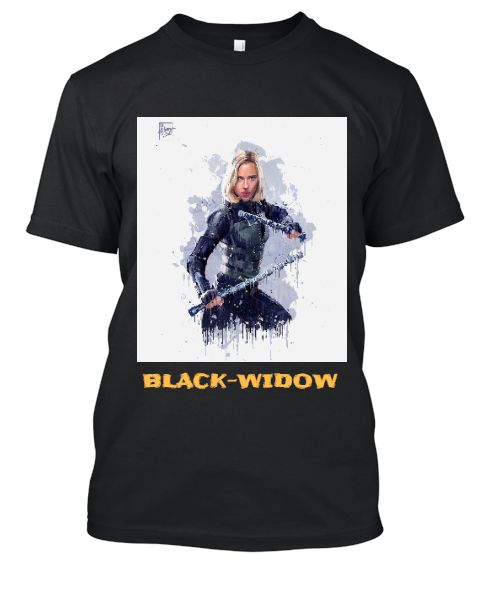 black widow (t-shirt) - Front