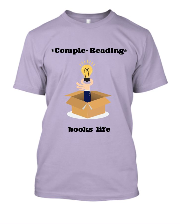 books life in t-shirt - Front