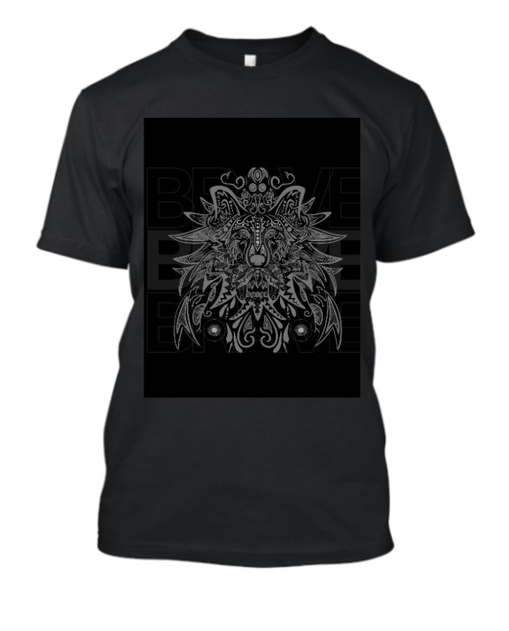 brave t shirt for men and women - Front