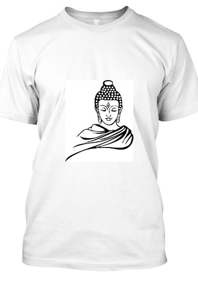 buddha shadow t shirts - Front