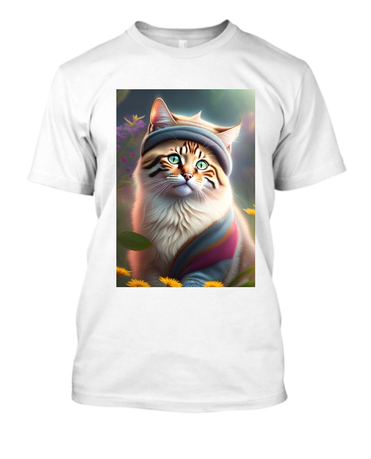 cat t shirt hd - Front