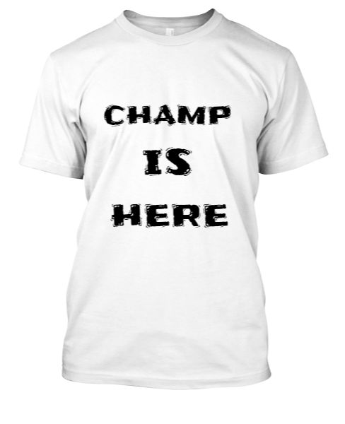 champ t shirt  - Front