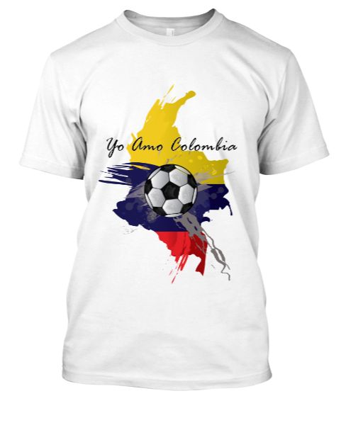 Yo Amo Colombia for colombia foot ball fans - Front