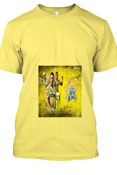 csk t shirt - Front