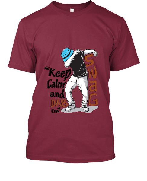 dab and swag t-shirts - Front