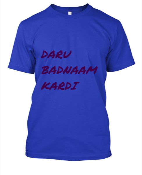 daru badnaam kardi - Front