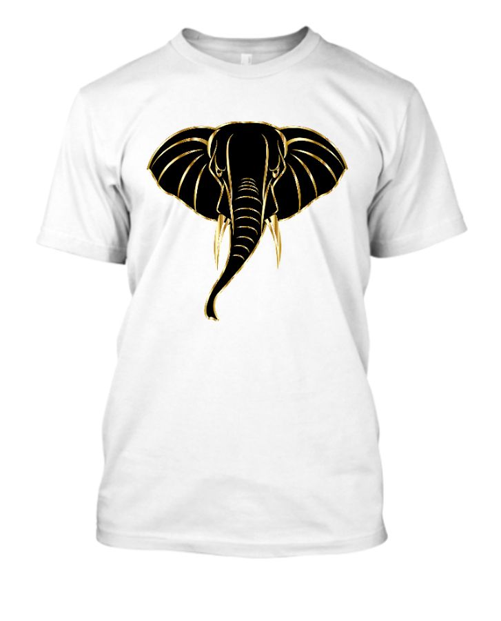 elephant print | men t-shirt - Front