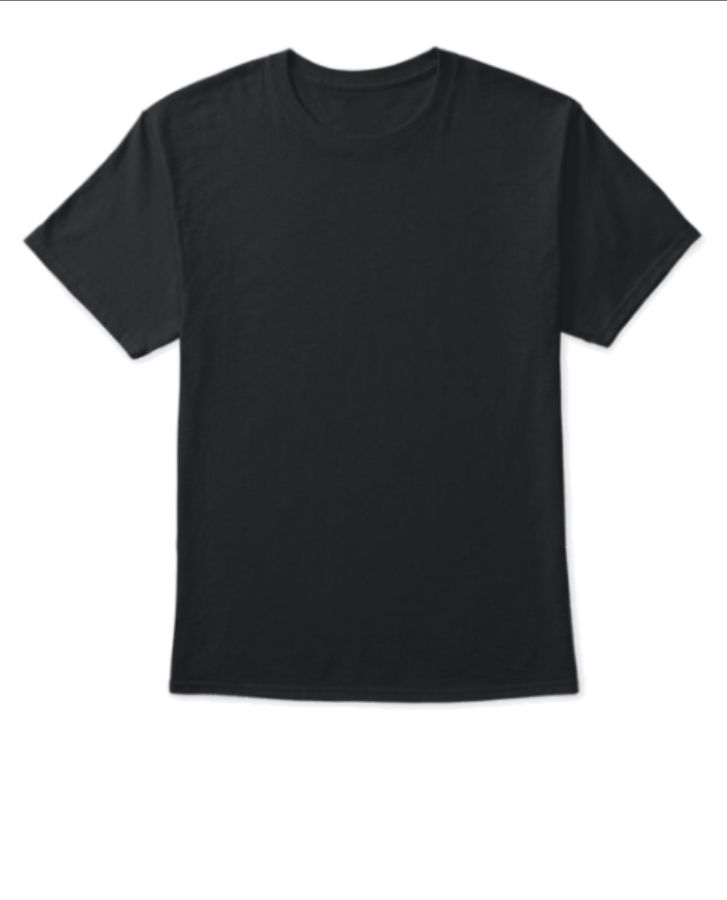 half sleeve t-shirt solid colour - Front