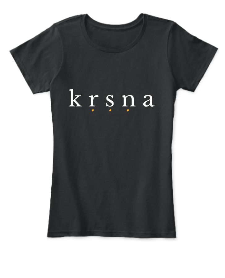 krsna printed Women's Half Sleeve T-Shirt - Front
