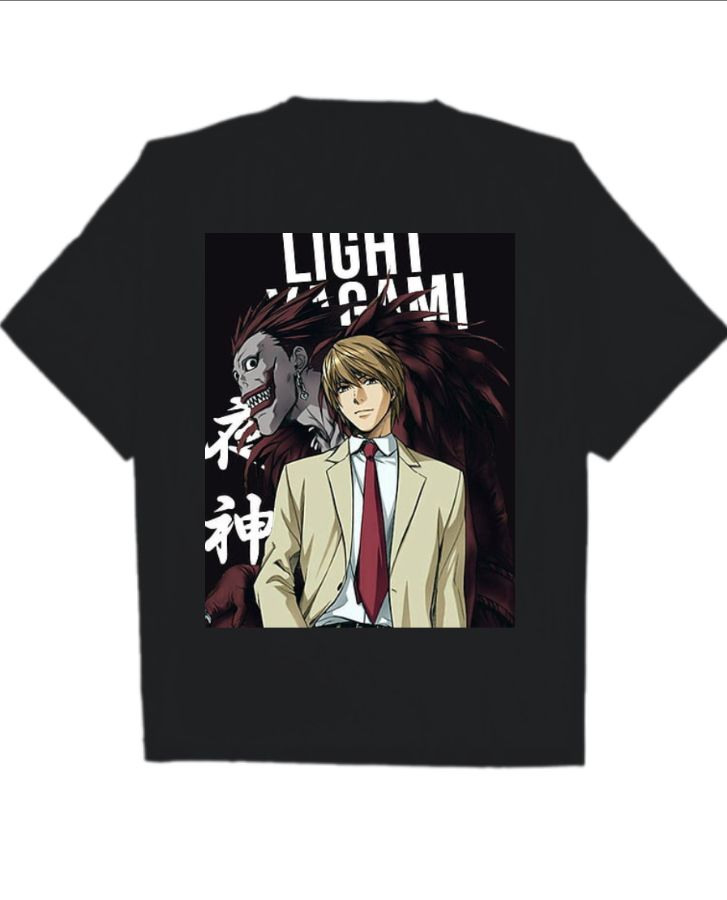 light yagami design tshirt - Front