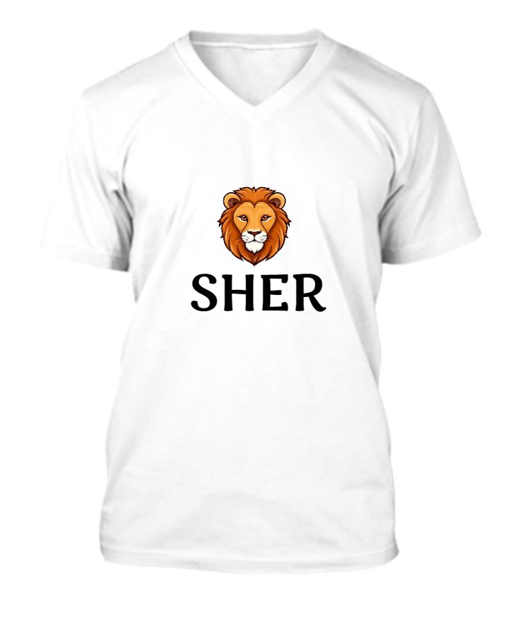 lion print  - Front