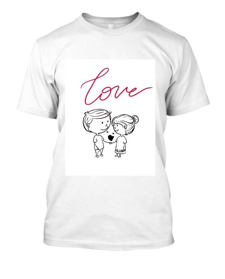 love t -shirt wt - Front
