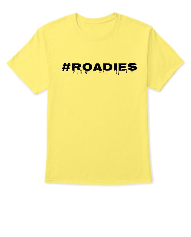 printed ROADIES - Front