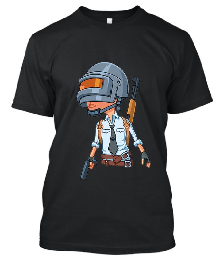Pubg Half Sleeve T-Shirt - Front
