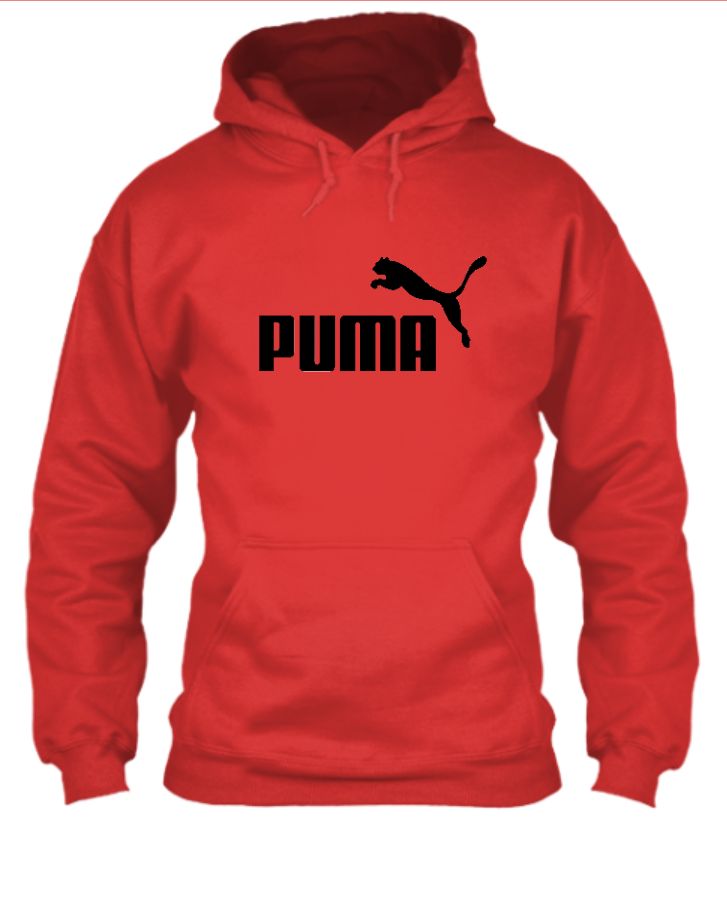 puma hoodie - Front