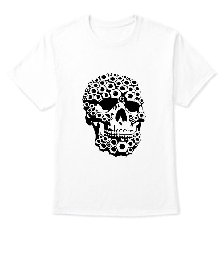 scull made by nut - Front